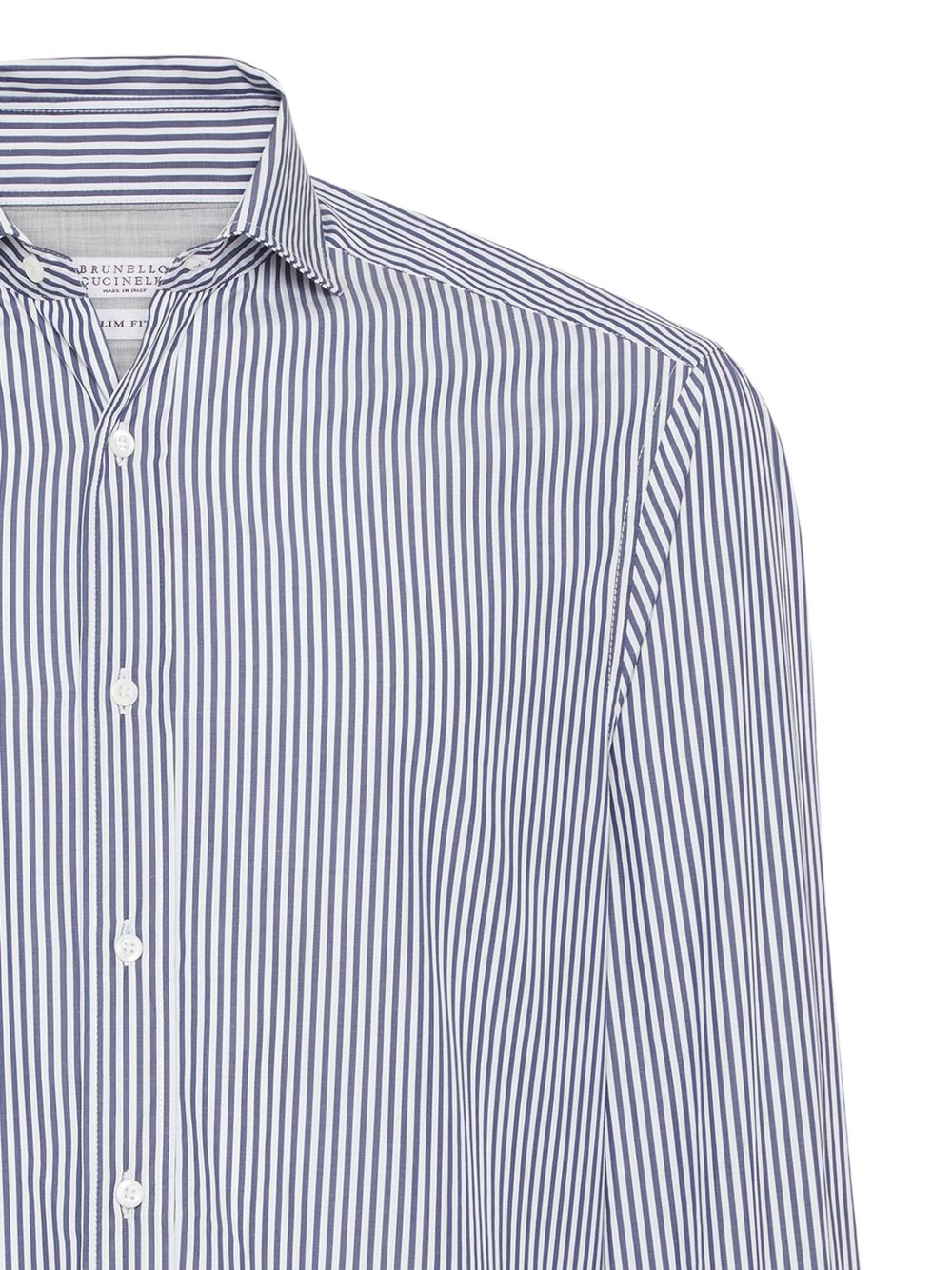 Brunello Cucinelli Blue Cotton Shirts — Luxurious Comfort