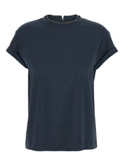 Brunello Cucinelli T-shirts and Polos Blue