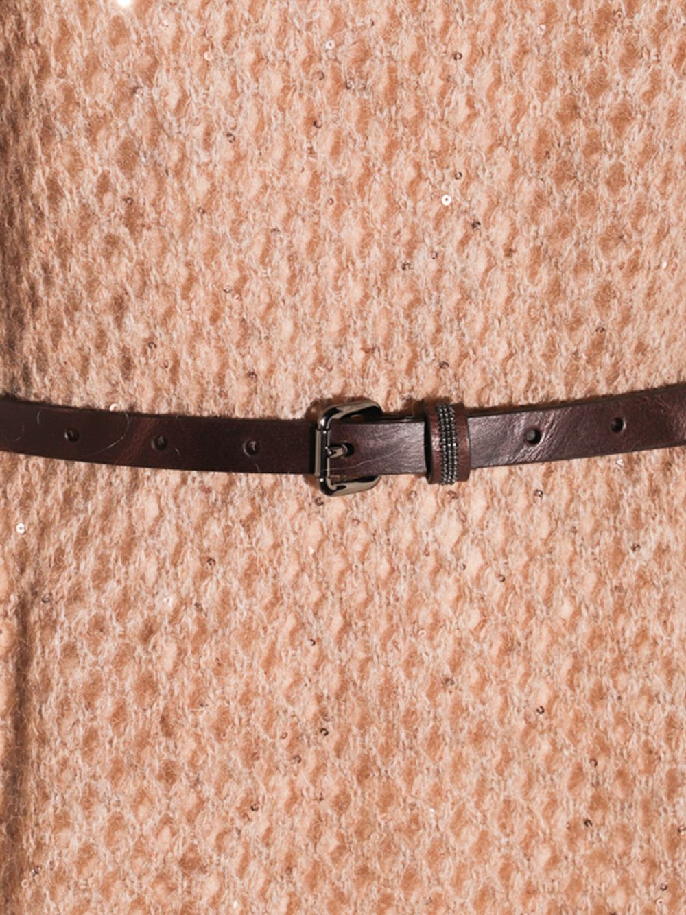 Brunello Cucinelli Dresses Brown silk wool blend