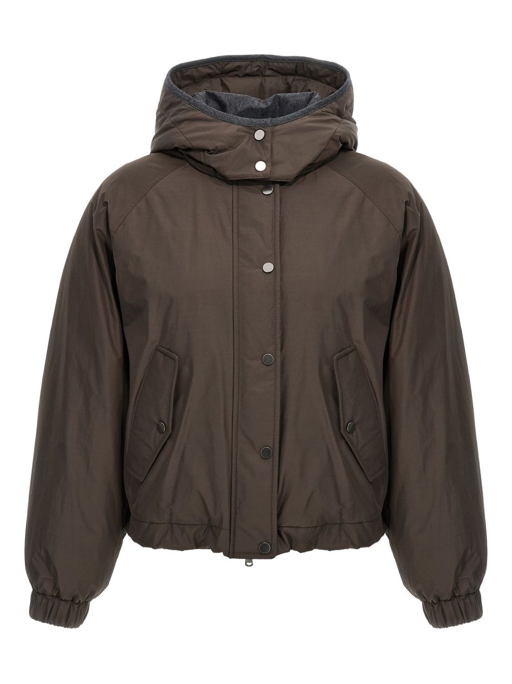 Brunello Cucinelli Coats Brown down jacket