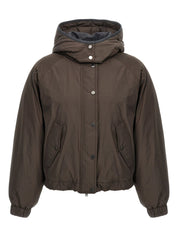 Brunello Cucinelli Coats Brown down jacket