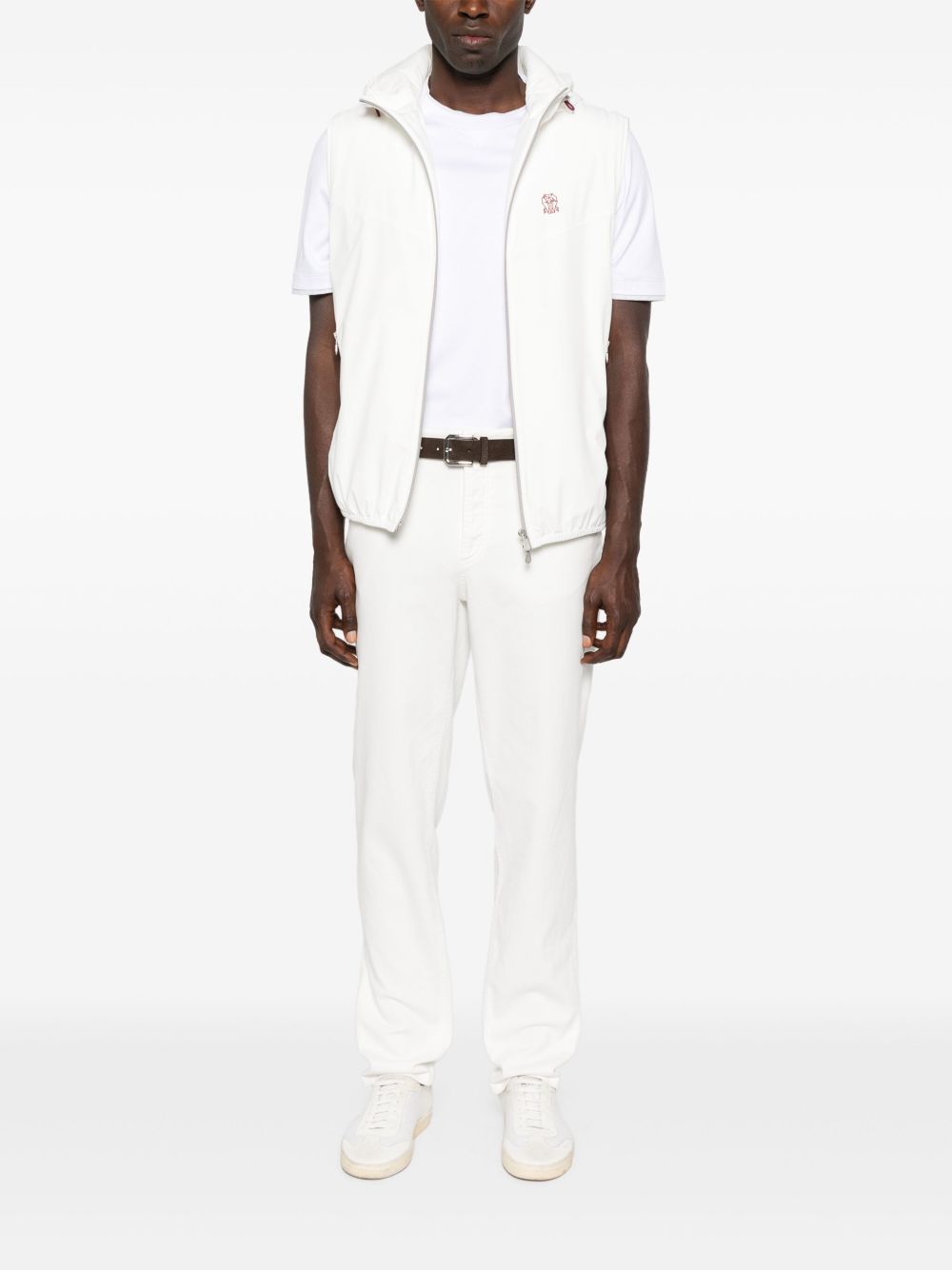 Brunello Cucinelli T-shirts and Polos White cotton