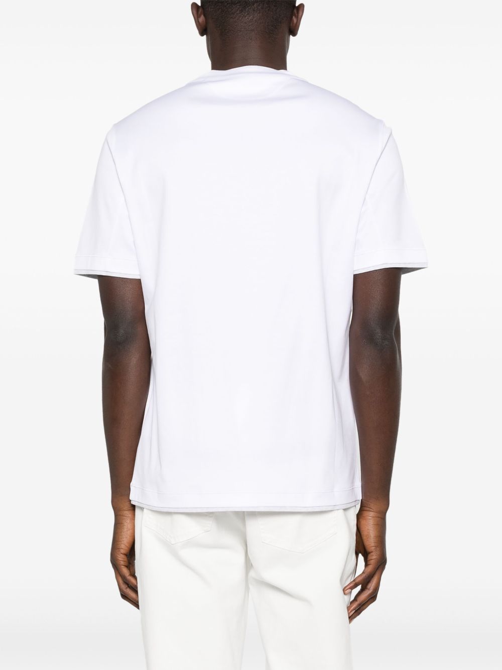 Brunello Cucinelli T-shirts and Polos White cotton