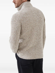 Brunello Cucinelli Jackets Beige wool and cashmere