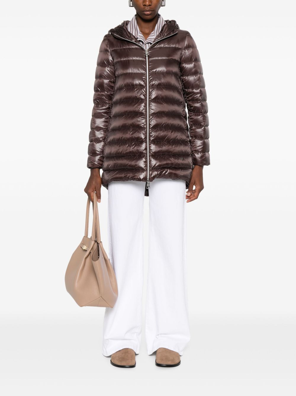 Manteaux Herno Marron