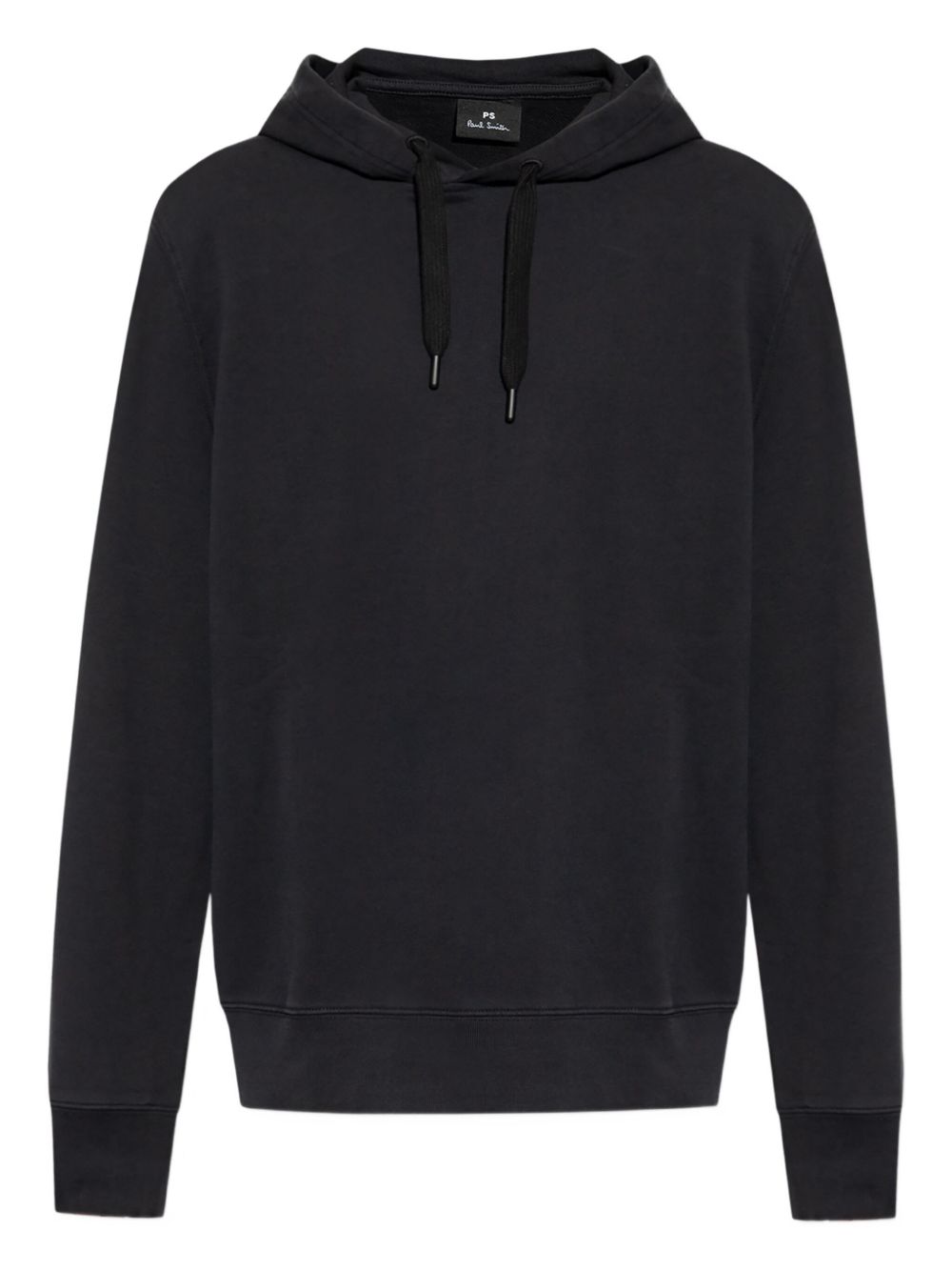 PS By Paul Smith Black Cotton Hoodie — Men's Sweater