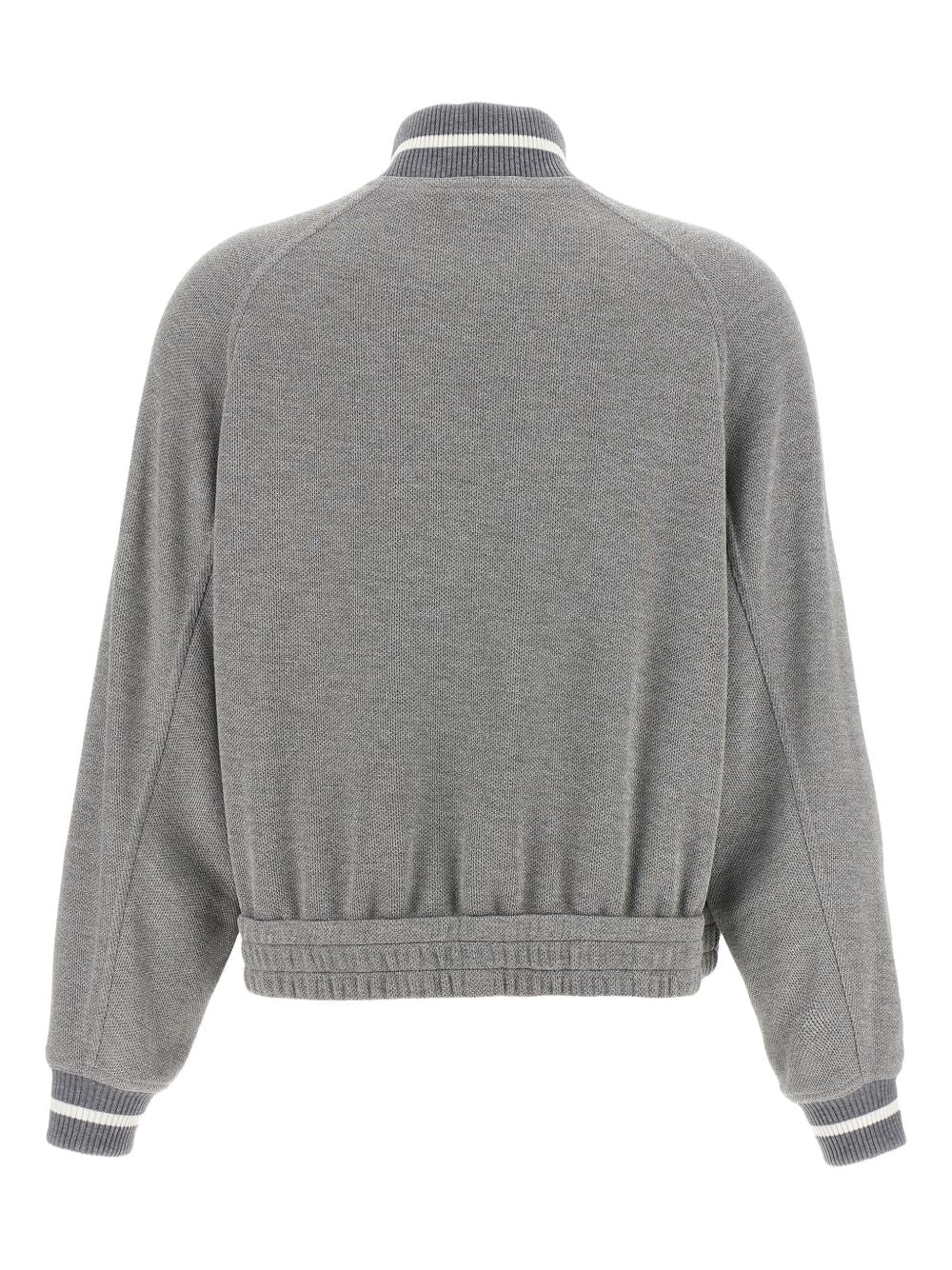 Brunello Cucinelli Grey Sweaters — Luxurious Women’s Topwear