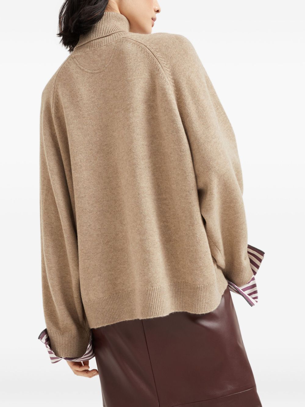 Pulls Brunello Cucinelli Marron