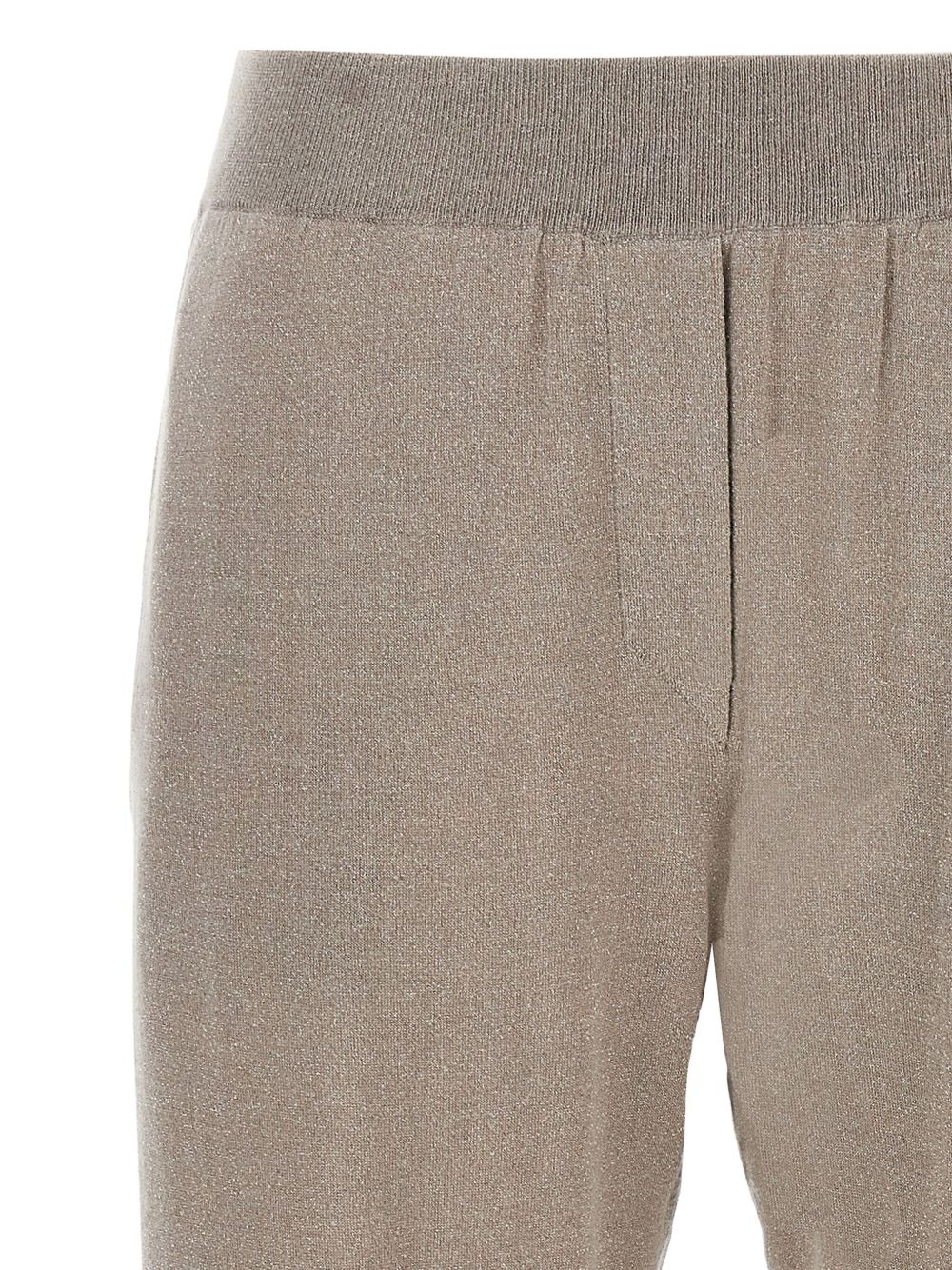 Brunello Cucinelli Trousers Dove Grey in wool and silk