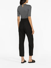 Brunello Cucinelli T-shirts and Polos Grey stretch-cotton