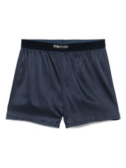 Tom Ford Shorts Blue silk