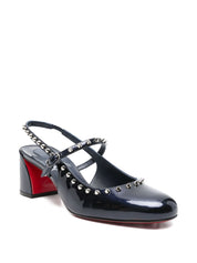 Christian Louboutin With Heel Blue — Janispikes 6 cm