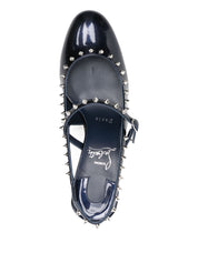 Christian Louboutin With Heel Blue — Janispikes 6 cm