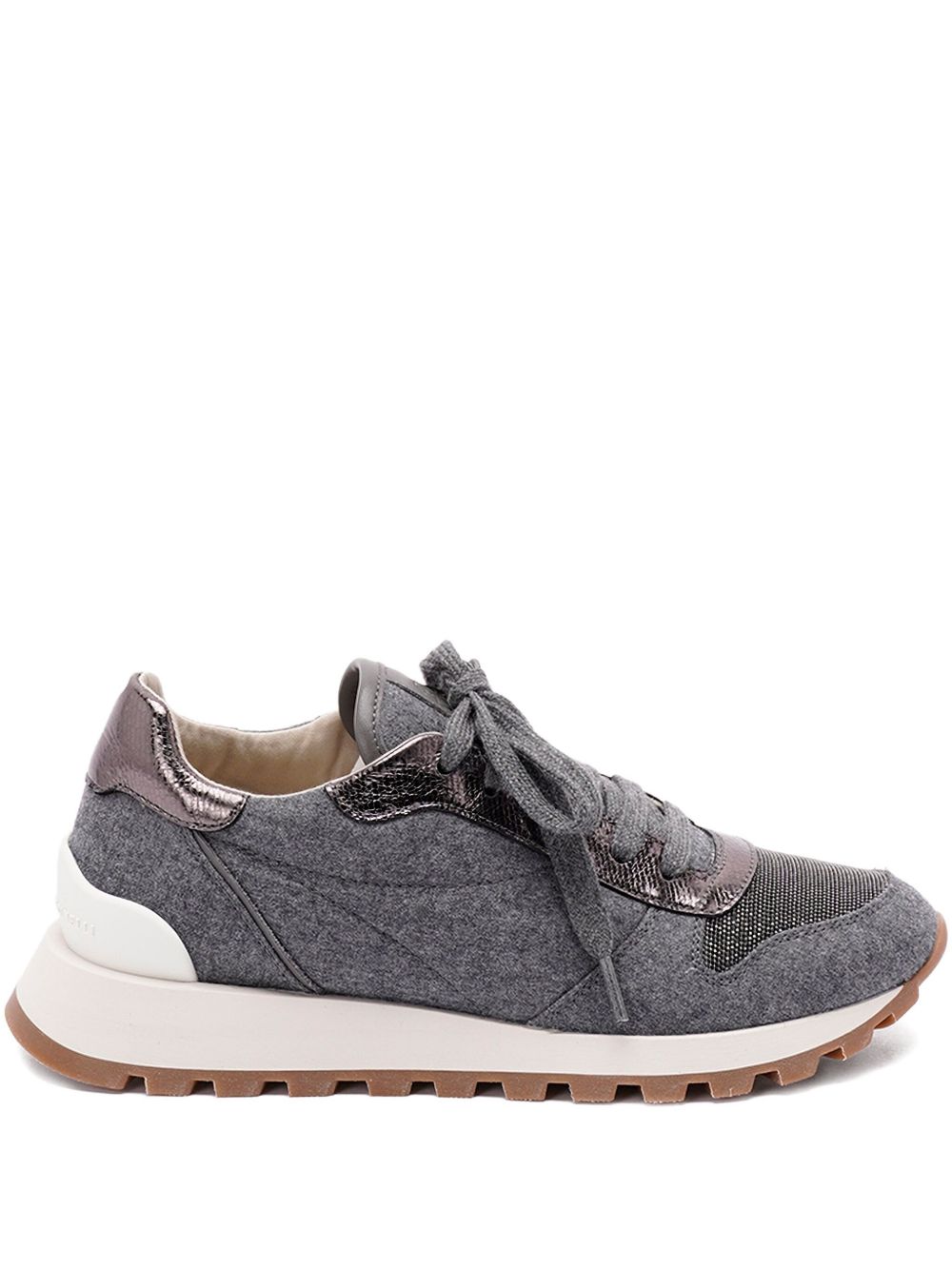 Brunello Cucinelli Sneakers Grey — Luxury Women’s Sneakers