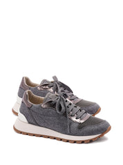Brunello Cucinelli Sneakers Grey — Luxury Women’s Sneakers