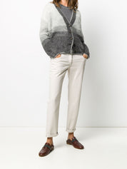 Brunello Cucinelli T-shirts and Polos in Grey Cotton