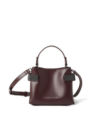 Brunello Cucinelli Bags.. Bordeaux leather handbag