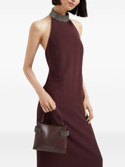 Brunello Cucinelli Bags.. Bordeaux leather handbag