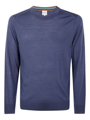 Clear Blue Merino Wool Sweater — Paul Smith