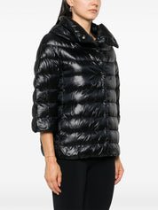 Herno Black Quilted Jacket — Tailored Warmth