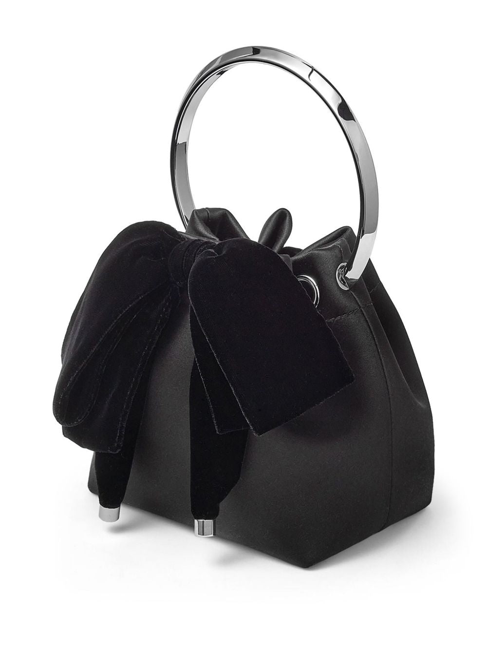 Jimmy Choo Bon Bon Black Shoulder Bag — Elegant Evening Mini