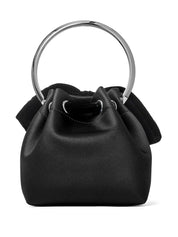 Jimmy Choo Bon Bon Black Shoulder Bag — Elegant Evening Mini