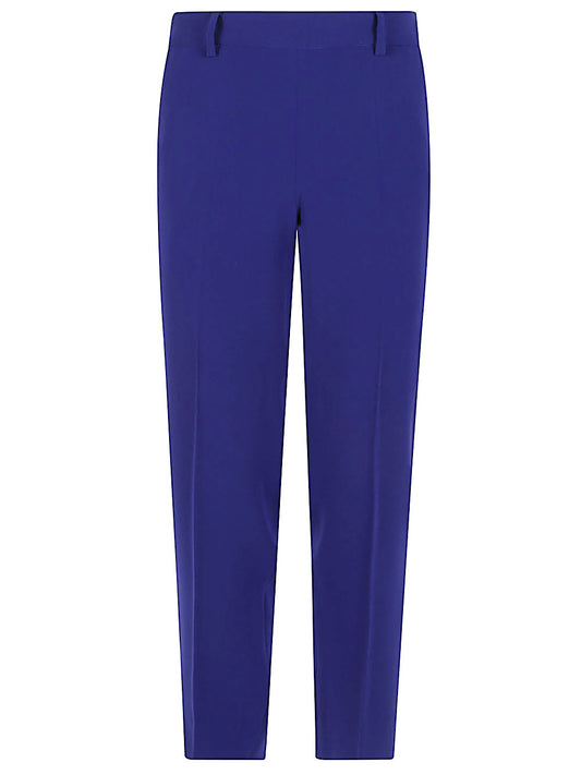 Alberto Biani Blue Light Cady Trousers