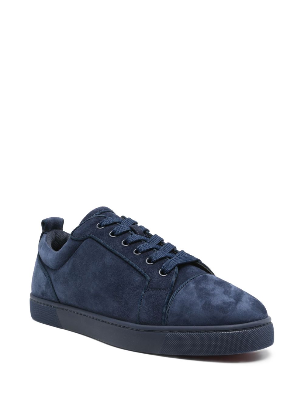 Christian Louboutin Sneakers Blue — Louis Junior Velvet