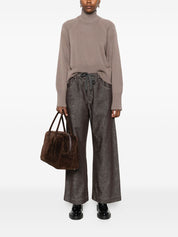 Brunello Cucinelli Sweaters Dove Grey wool turtleneck