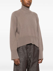 Brunello Cucinelli Sweaters Dove Grey wool turtleneck
