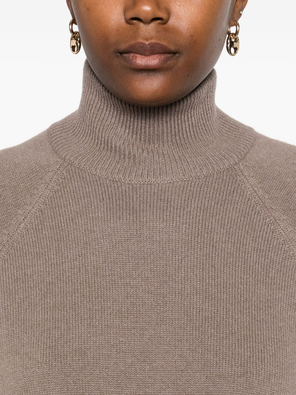 Brunello Cucinelli Sweaters Dove Grey wool turtleneck