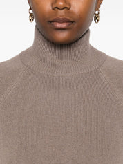 Brunello Cucinelli Sweaters Dove Grey wool turtleneck