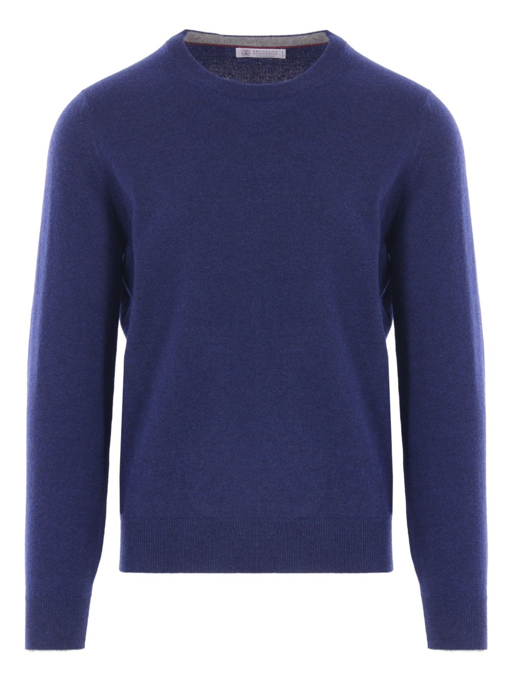 Blue cashmere crewneck — Brunello Cucinelli sweater