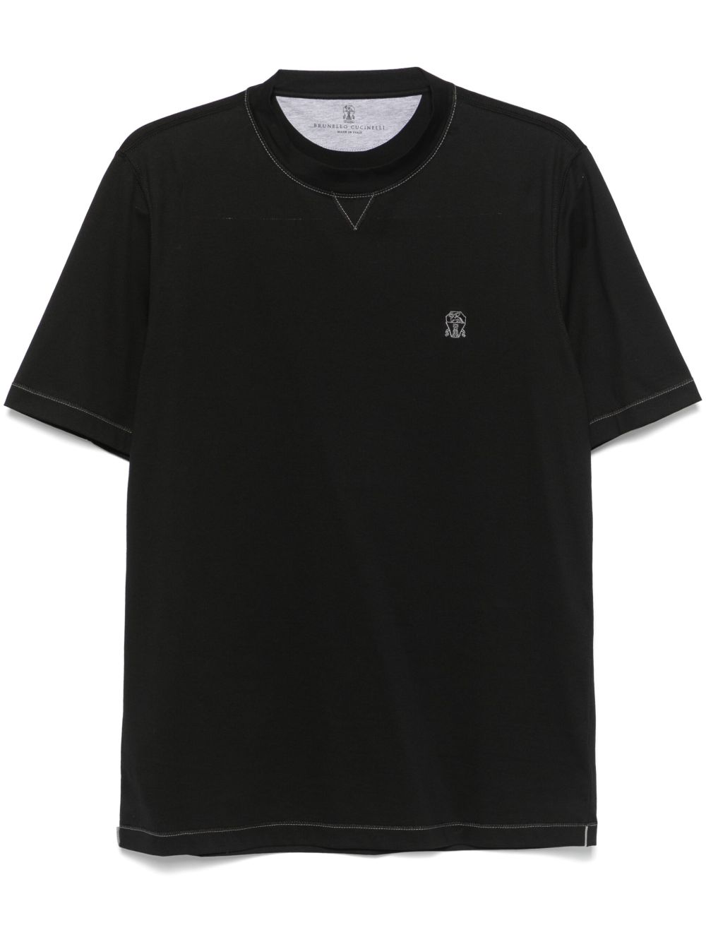 Brunello Cucinelli T-shirts and Polos Black