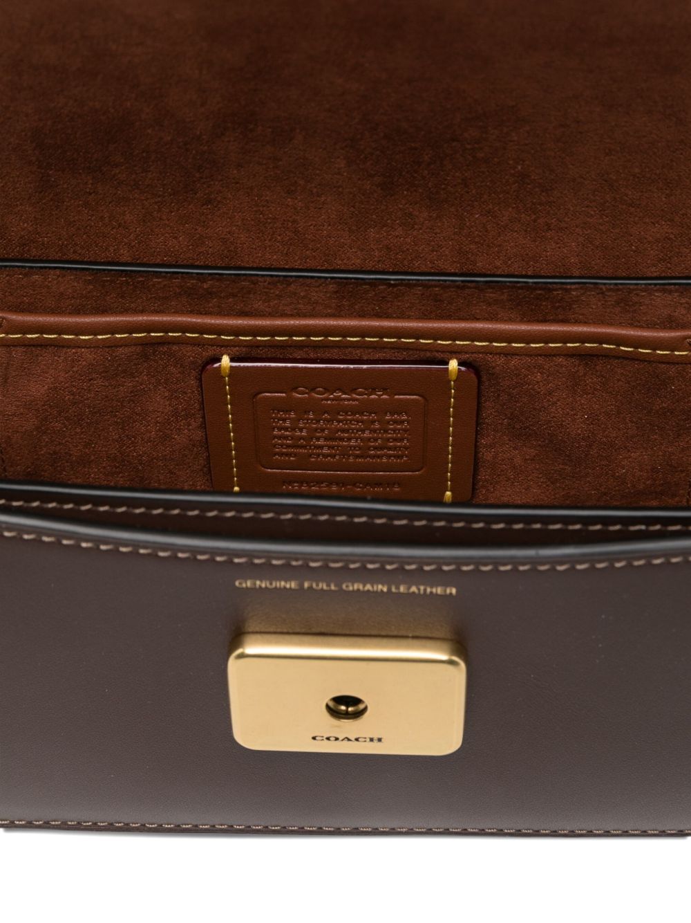 Coach Bags.. Brown leather shoulder bag