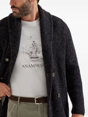 Brunello Cucinelli T-shirts and Polos White cotton print