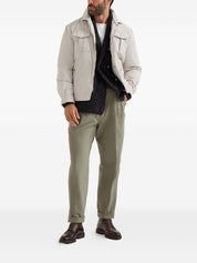 Brunello Cucinelli T-shirts and Polos White cotton print