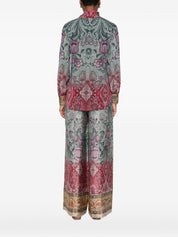 Chemises Pierre Louis Mascia en soie multicolore