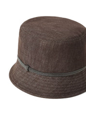 Brunello Cucinelli Hats Brown cotton bucket hat