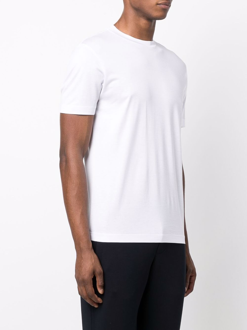 Emporio Armani T-shirts and Polos White cotton blend