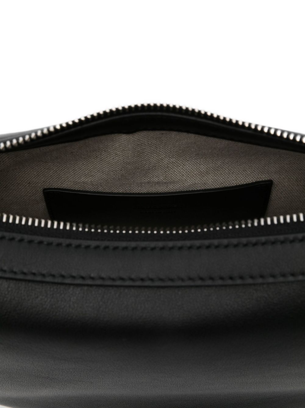 Jil Sander Bags.. Black leather crossbody bag