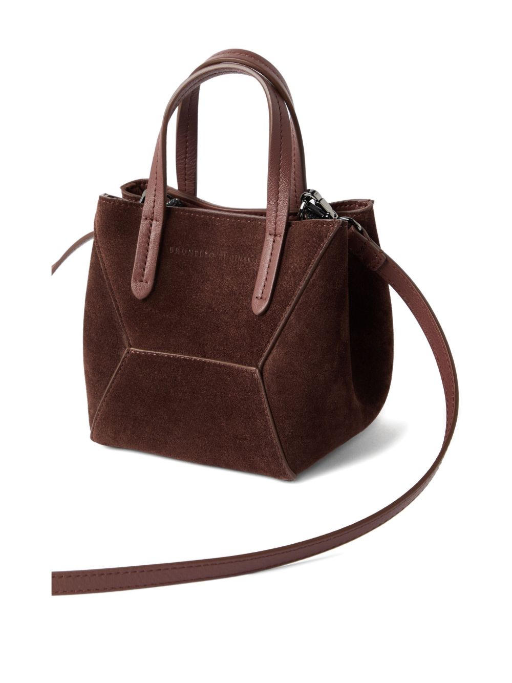 Brunello Cucinelli Bags Bordeaux leather tote