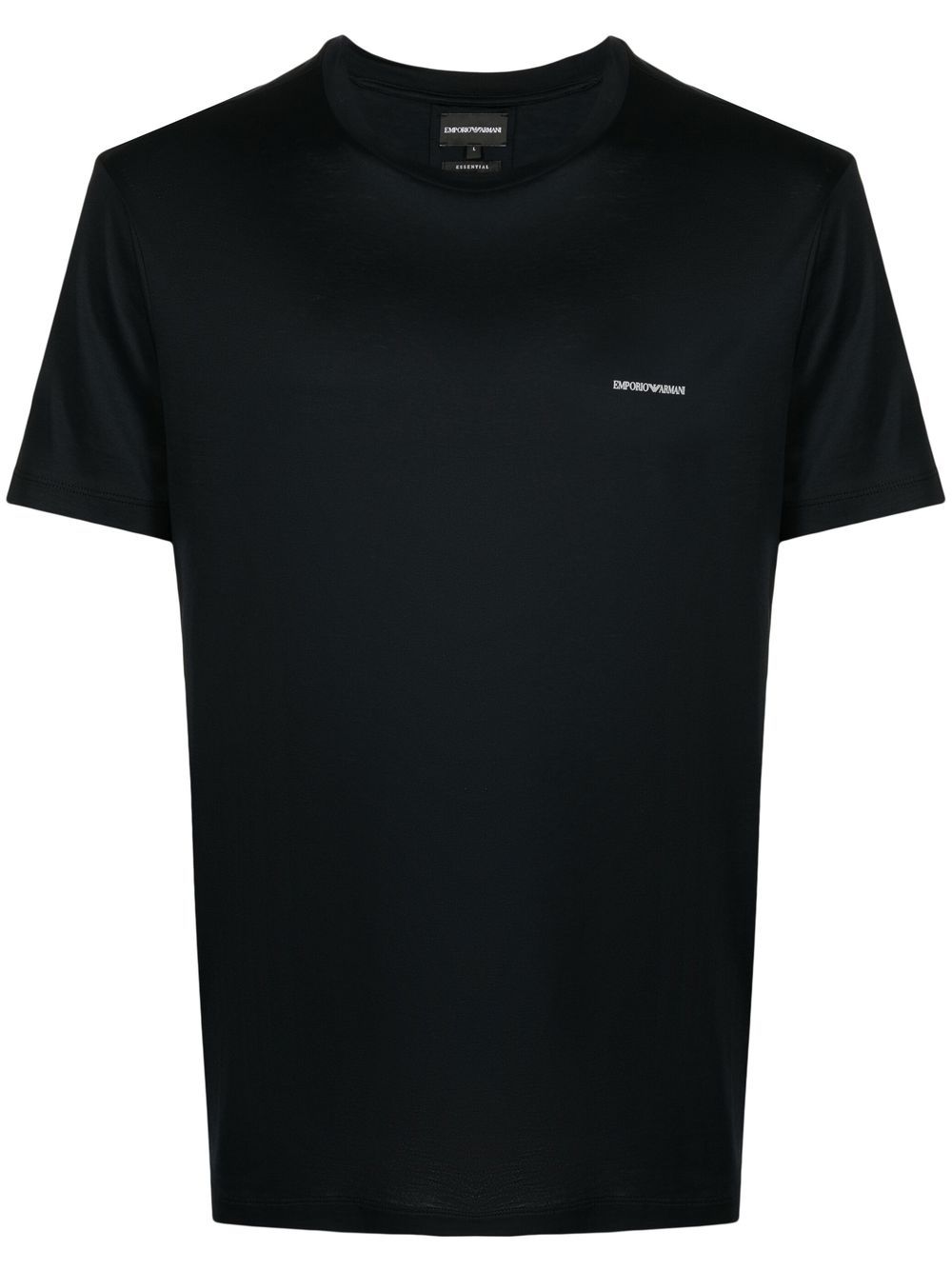 Emporio Armani T-shirts and Polos Blue cotton blend