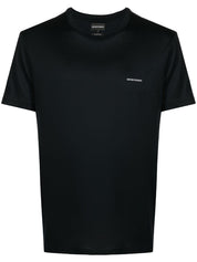 Emporio Armani T-shirts and Polos Blue cotton blend