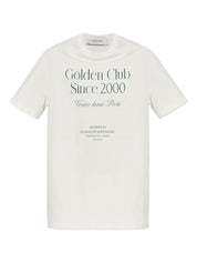 Golden Goose T-shirts and Polos White silk blend
