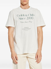 Golden Goose T-shirts and Polos White silk blend