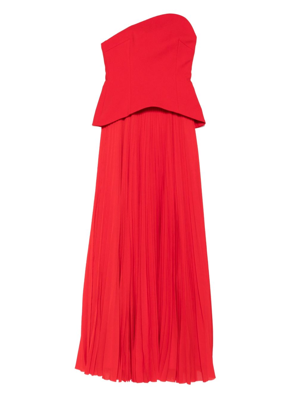 Solace London Dresses Robe longue bustier rouge