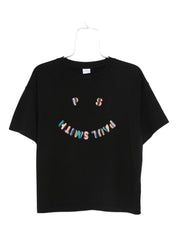 PS By Paul Smith Black Cotton T‑Shirt — Women's Topwear