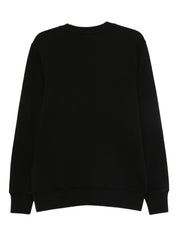 PS By Paul Smith Sweaters Black — Regular-Fit Cotton Sweatshirt
