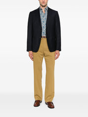 Paul Smith Shirts Clear Blue — Tailored Printed Shirt